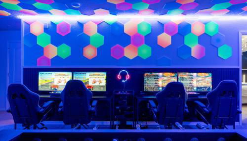 Luxury 8BR Villa with Pool, Spa, Theater & Game Room near Disney - Foto 4, Game Room