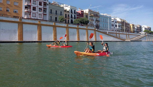 Kayaks en Sevilla
