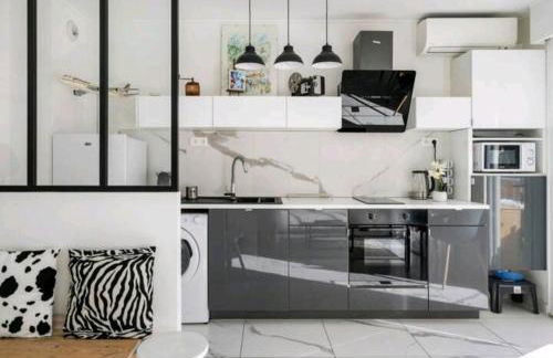 Design loft Studio climatisé parking et piscine - Foto 16