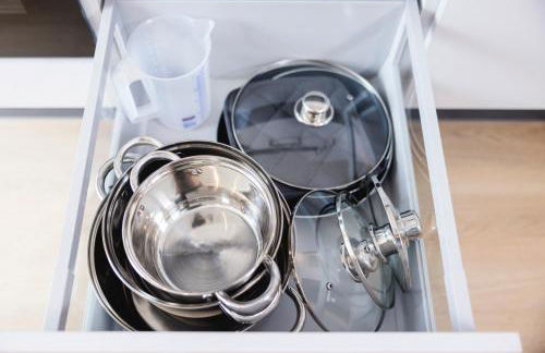 BellaBene modernes Studioapartment in zentraler Lage mit Balkon, Arbeitsplatz, Parkplatz - Foto 16