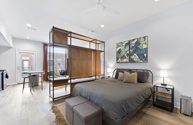 Prime East Downtown Studio w gym Washer Dryer - Foto 20