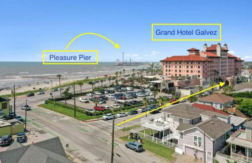 Galvez Oceanview Retreat Walk to Beach or Pleasure Pier - Foto 30