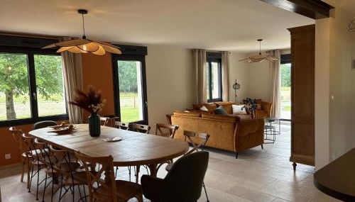 Chez Gisèle, 15 min Chambord, Cheverny, 30 min Beauval, 6 chambres, piscine chauffée - Foto 4