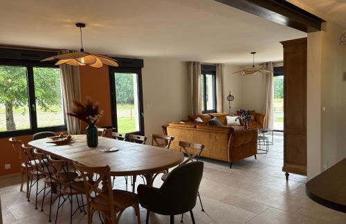 Chez Gisèle, 15 min Chambord, Cheverny, 30 min Beauval, 6 chambres, piscine chauffée - Foto 4