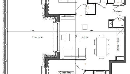 Superbe appartement 3 pièces avec terrasse et parking, Les Saisies - FR-1-293-375 - Photo 4