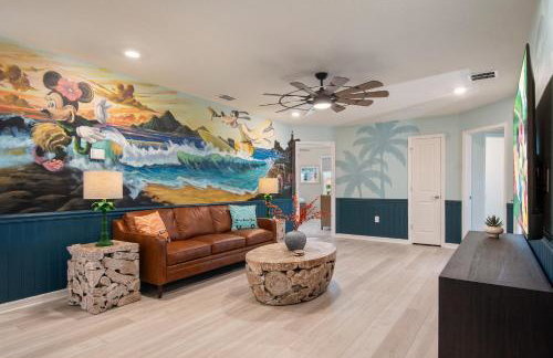 New 10-bedroom Luxury Retreat, Private Pool and Spa, Near Disney and Orlando - Foto 37