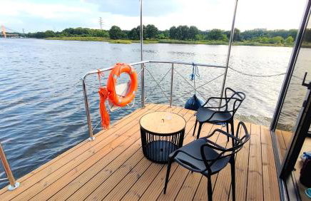 Houseboat Water King apartament pływający dom na wodzie łódź Hausboot 7 os - Foto 32