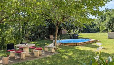 Domaine de Pourrouquet - Gîte de charme en pleine nature avec piscine - Foto 3, Garden view