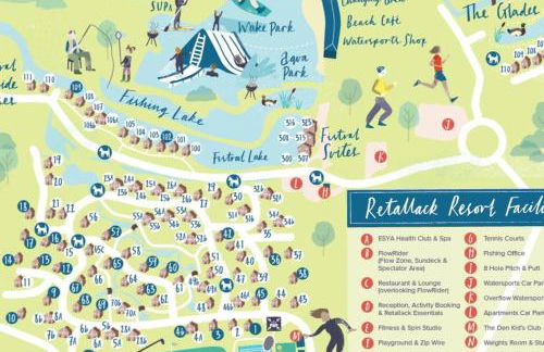 Retallack Resort 4 bedroom lodge - Hot Tub for hire on request -Pool & Spa - Foto 23