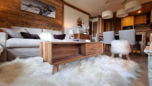 Arcs 1950 Appartement Luxe type chalet 5 à 7 personnes Vue imprenable sur le Montblanc skis aux pieds - Foto 5