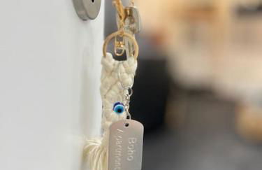 Boho Apartment mit Aussicht auf Gartenoase nähe Düsseldorf - Foto 17