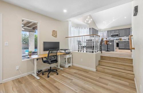 Sparkling Saltwater Pool - Spa - Firepit - WiFi - 4BR 3BA - Near Top Golf Courses - Foto 34