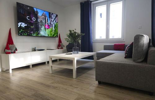 Appartement Familial- T3 LUXE- Borne VE- Recharging Station - 5min de la Gare- Colmar - Foto 9