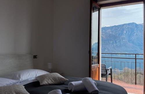 Appartamento Tivano, balcone con vista lago - Foto 10