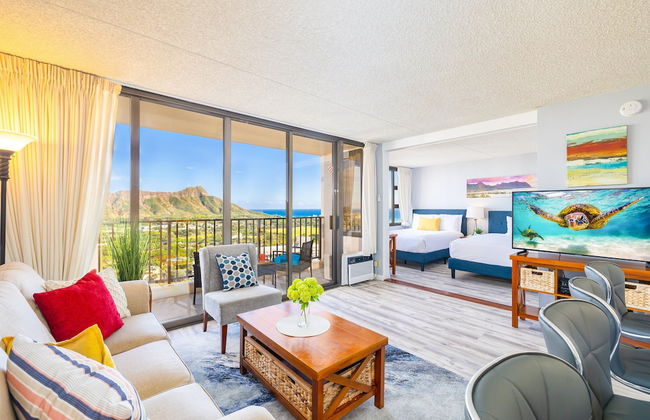 Diamond Head and Ocean views with King Bed and Parking - Foto 76