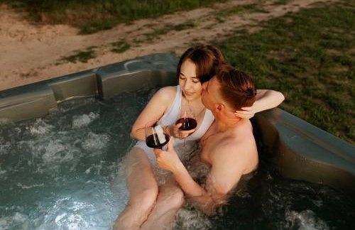 Uroczy mały domek z jacuzzi - Foto 13