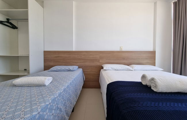 Areias do Mar | 2 Quartos, Vista Mar, Familia com Varanda A205 - Foto 4