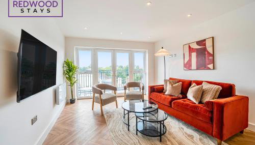 Brand New Premium Serviced Apartments, Free Parking, High-Speed WiFi By Redwood Stays - Foto 3