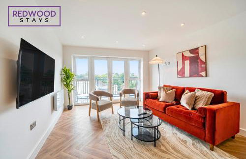 Brand New Premium Serviced Apartments, Free Parking, High-Speed WiFi By Redwood Stays - Foto 3