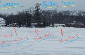 Campau Lake Sunshine cottage - Foto 17