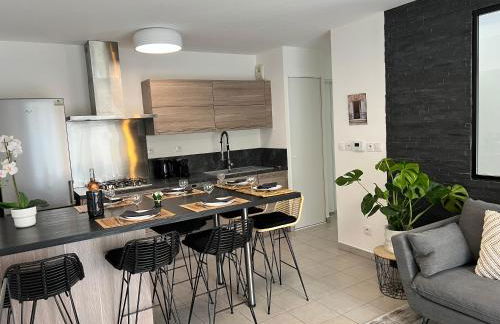 Le Jardin de l'Arena - T3 Design - jardin privé - Garage sur demande - Proche Eurexpo, Groupama Stadium, LDLC Arena - Foto 8