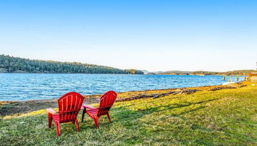Lopez Island Mud Bay Waterfront home - Foto 3