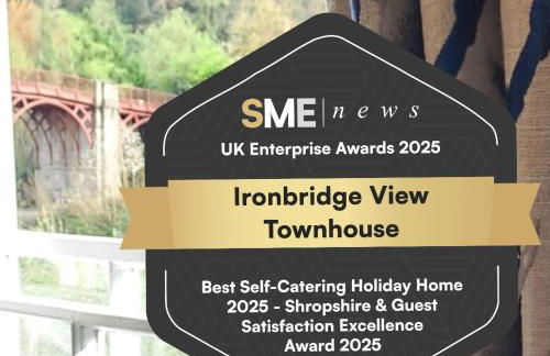 Ironbridge View Townhouse - WINNER 2026 UK MOST PICTURESQUE SELF-CATERING HOLIDAY HOME & 2026 SELF-CATERING ACCOMMODATION OF THE YEAR - Foto 55