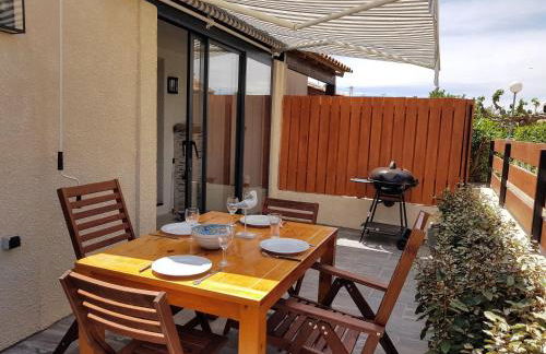 Gruissan Ayguades maison de vacances L'Etang 3 personnes, wifi gratuit - Photo 1