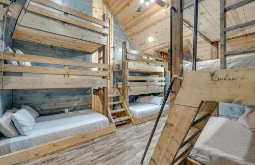 Hot Tub and Forest Views Broken Bow Group Haven! - Foto 24