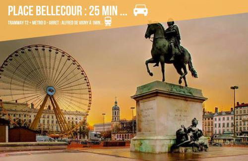 Retro-chic elegance with terrace near tramway - Foto 16