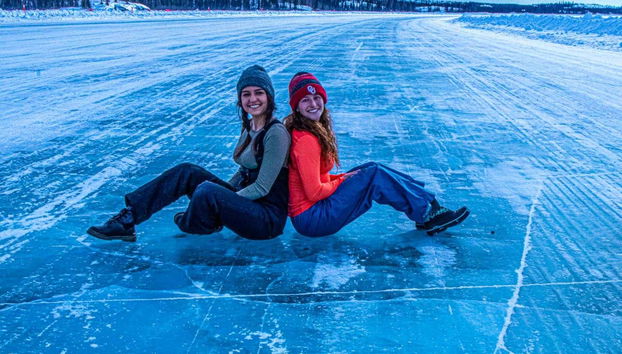 Profitez de la visite de la Route de Glace
