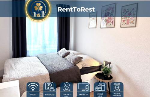 RtR Herne - For up to 5 Guests - 3 Bedrooms - Parking - Modern - Central - Fully Equipped - Foto 1