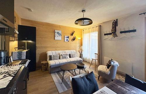 Studio rénové avec balcon et parking aux Orres - FR-1-322-687 - Foto 2