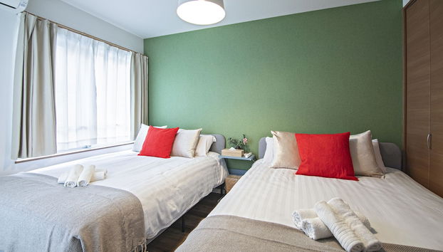 5 min to JR station new house max 8ppl - Foto 5, Habitación