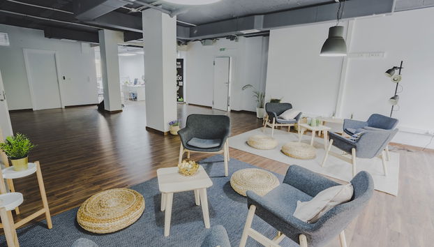 Sala de estar do lobby