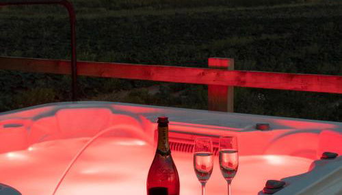 Holly Lodge - Quirky Shepherd's Hut With Hot Tub - Bespoke Made From A Salvaged Railway Carriage - Foto 3