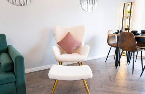 Luxe 3BR - 8 Min to Town Centre - Bradgate Park Leicester - Parking - Garden - Foto 14