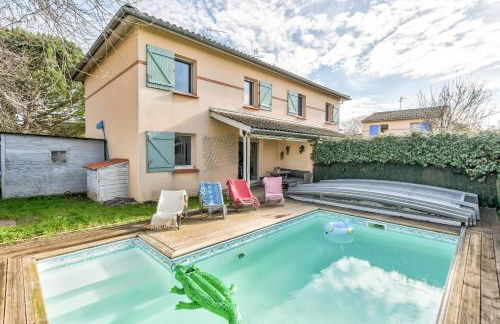 Villa St Simon - 11 couchages, piscine, parking, parfait entre famille, amis ou pros - Foto 6