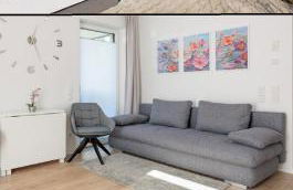 Modernes Apartment mit Terrasse & Garten, Parkplatz & 24h Self-Check-in - Foto 2