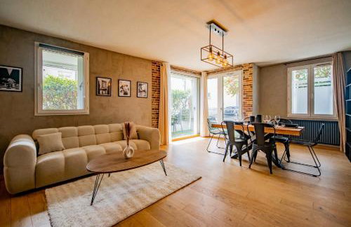 L'Industriel - Proche Hôpital - Parking - Balcon - Foto 7