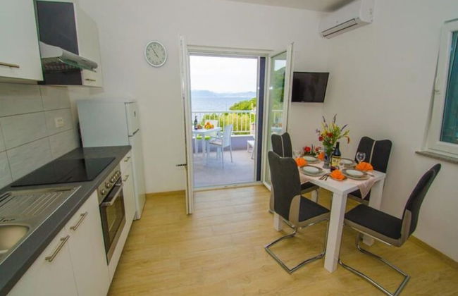 Apartments Vesela - Comfort One Bedroom Apartment With Balcony and Sea View - Foto 8