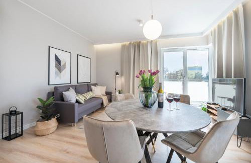 River View - widok na wodę, parking w hali, winda, 3pok i 5 łóżek, klima, Netflix i Max, centrum - Foto 10