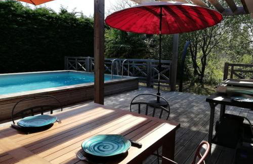 Villa Ti'plage, piscine privative, proche océan - Foto 17