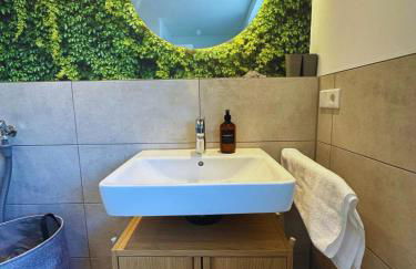 Frankenherz-Apartments - Premium Wohnung mit Terrasse & zwei Schlafzimmern, nahe Playmobil-Funpark, Self-Check-In - Foto 39