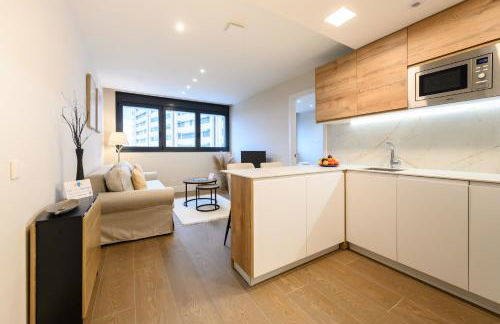 JES214B - Piso de lujo de 1 dormitorio con hermosas vistas a la ciudad - Alquiler temporal - Foto 33