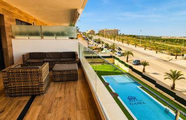 Claudia Luxury Apartment near the beach with a pool, gym, and secure gated parking - Foto 14