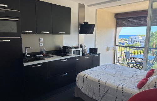 BAGATELLE NATURISTE HELIOPOLIS clim ascenseur vue mer parking privé - Foto 11