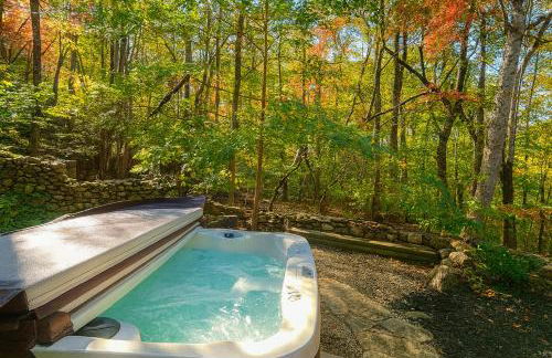 Crabapple-Secluded cabin with pond creek access, hot tube, fire pit in Blue Ridge - Photo 4