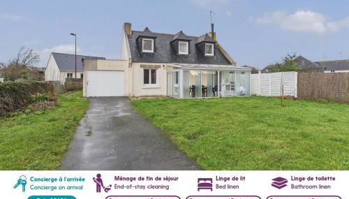 Maison avec jardin pour 8 à Planguenoual - Photo 5, Garden, Garden view