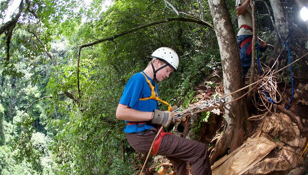 Adrenaline Pumping Black Hole Drop: Rappelling at Ian Anderson's Caves Branch - Photo 5